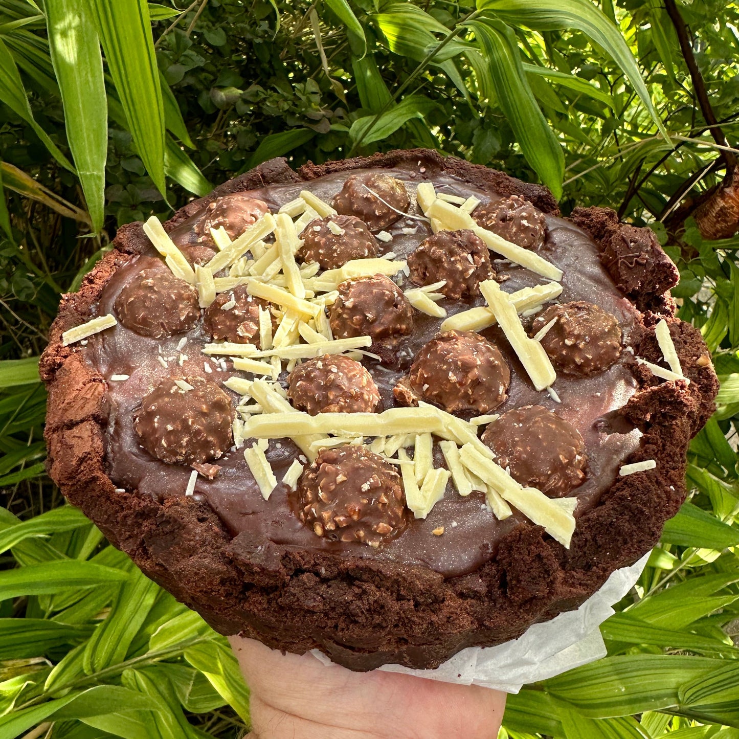 Ferrero Rocher & Nutella Deep Dish Tart