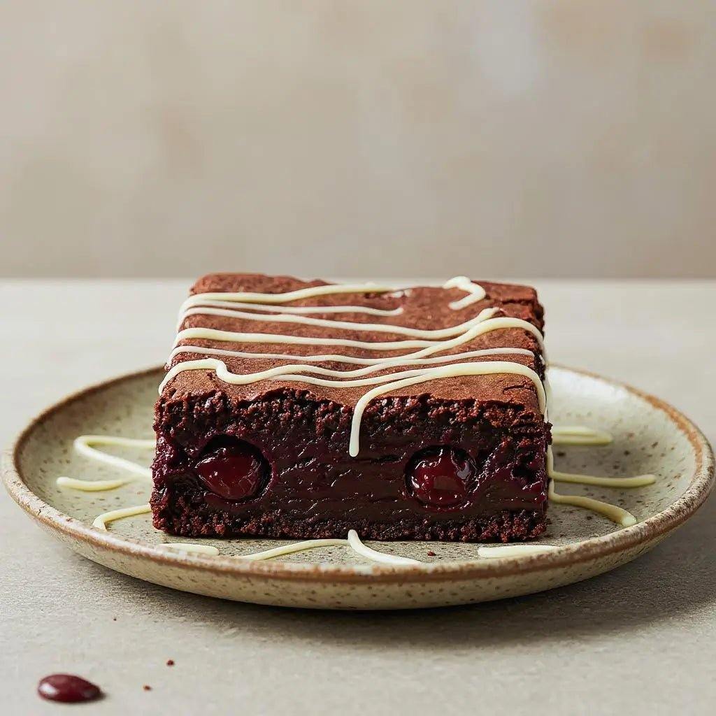 Black Forest Cherry Brownie – A Fudgy Take on a Classic 🍒🍫 - Brownie Heaven