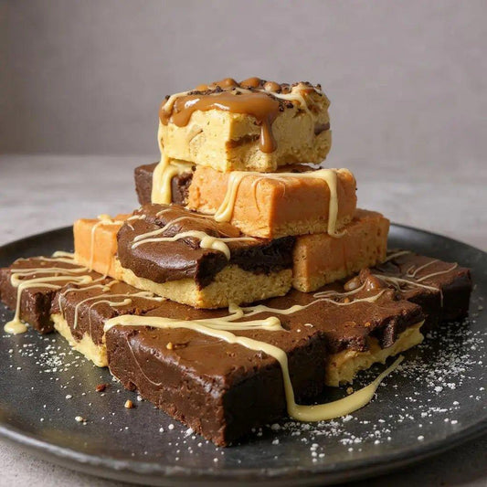 Brownie Mount Stack (16 Brownies) - A Pyramid of Gooey Chocolate Bliss 🍫🏔️ - Brownie Heaven
