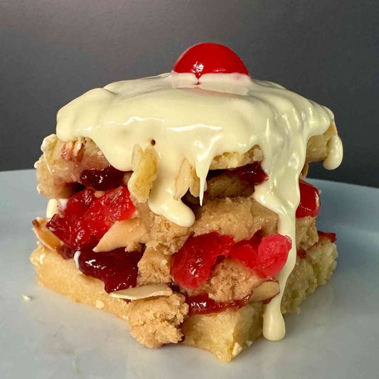 Cherry Bakewell Cookie Dough