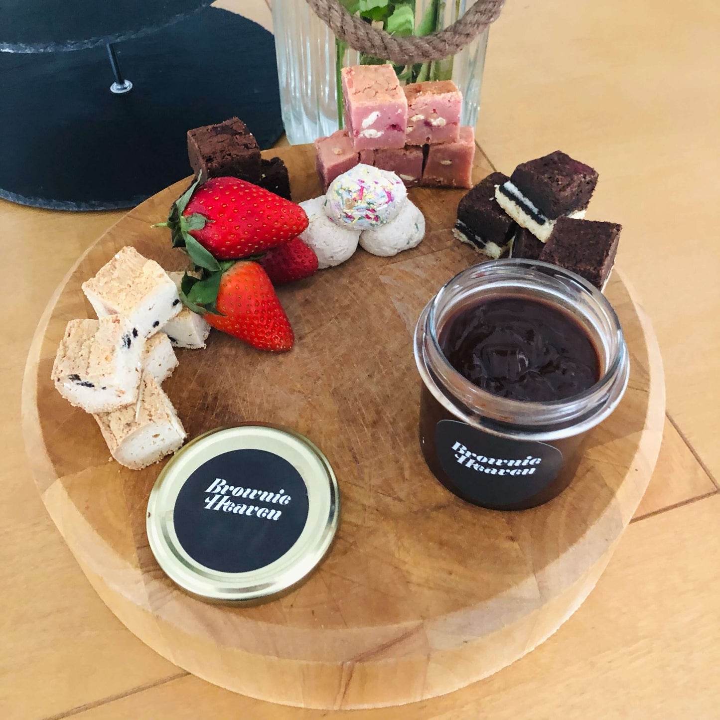 Chocolate Brownie Fondue