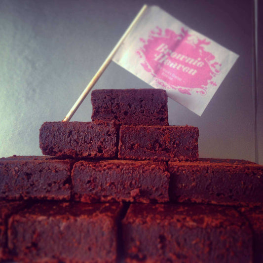 Dark Chocolate Brownies - Kilimanjaro Brownie Stack
