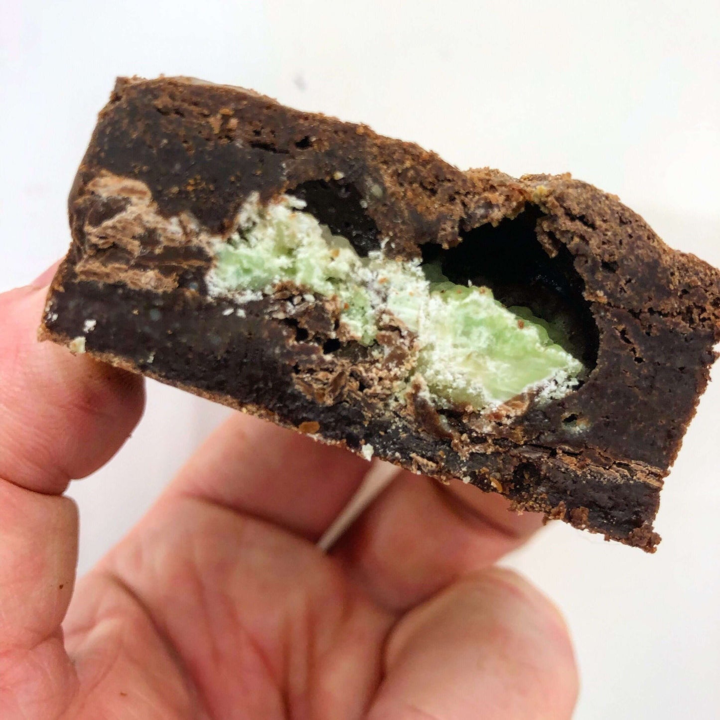 Dark Chocolate Brownies - Mint Aero Brownie