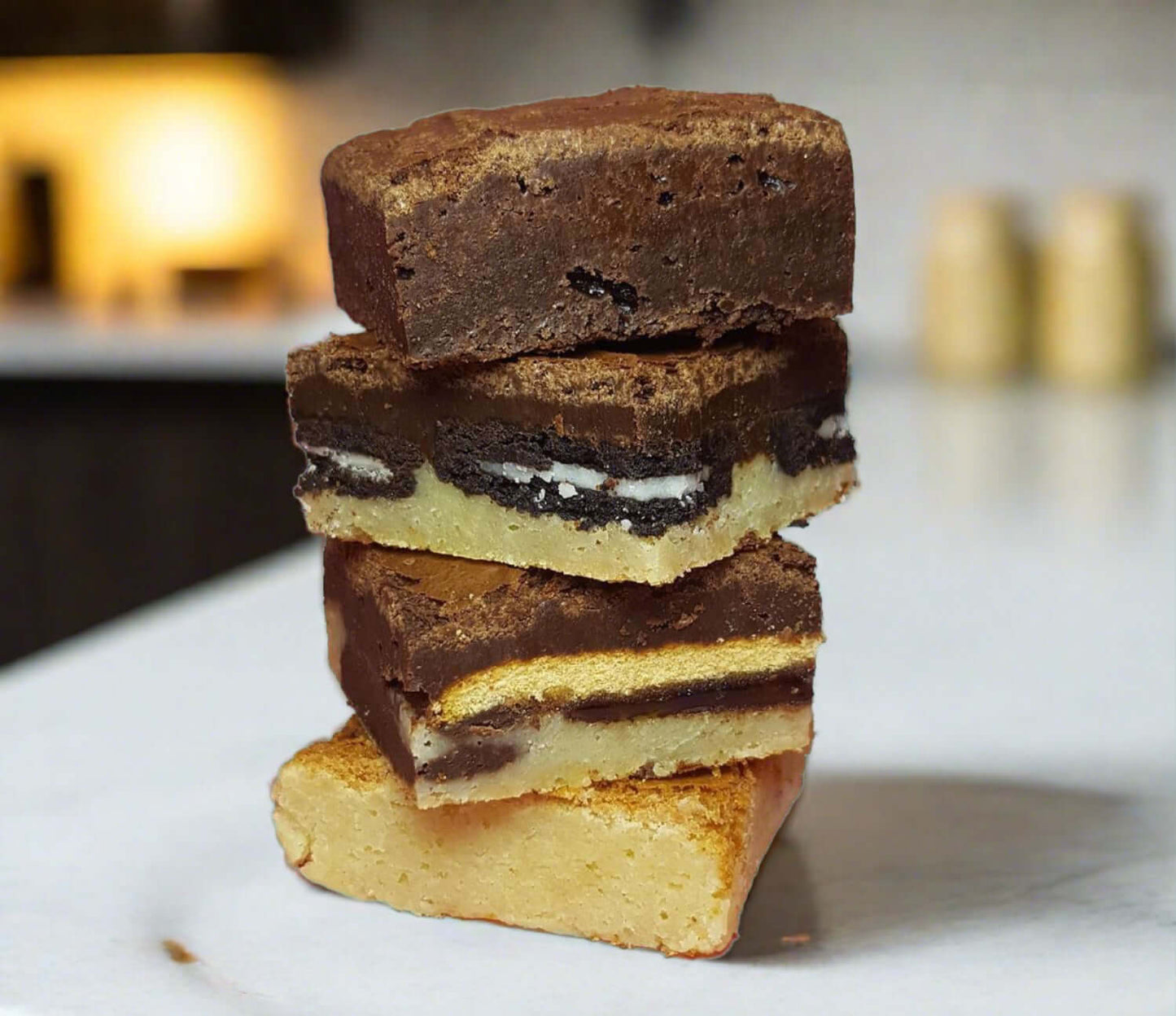 Dark Chocolate Brownies - Mixed Chocolate Brownies - Pre-paid 3 Month Subscription