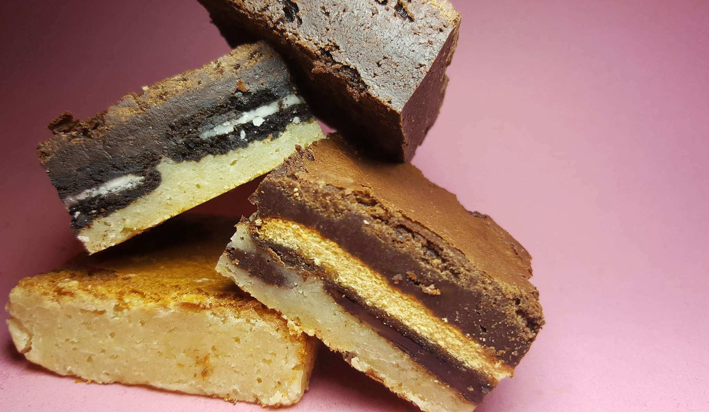 Dark Chocolate Brownies - Mixed Chocolate Brownies - Pre-paid 3 Month Subscription