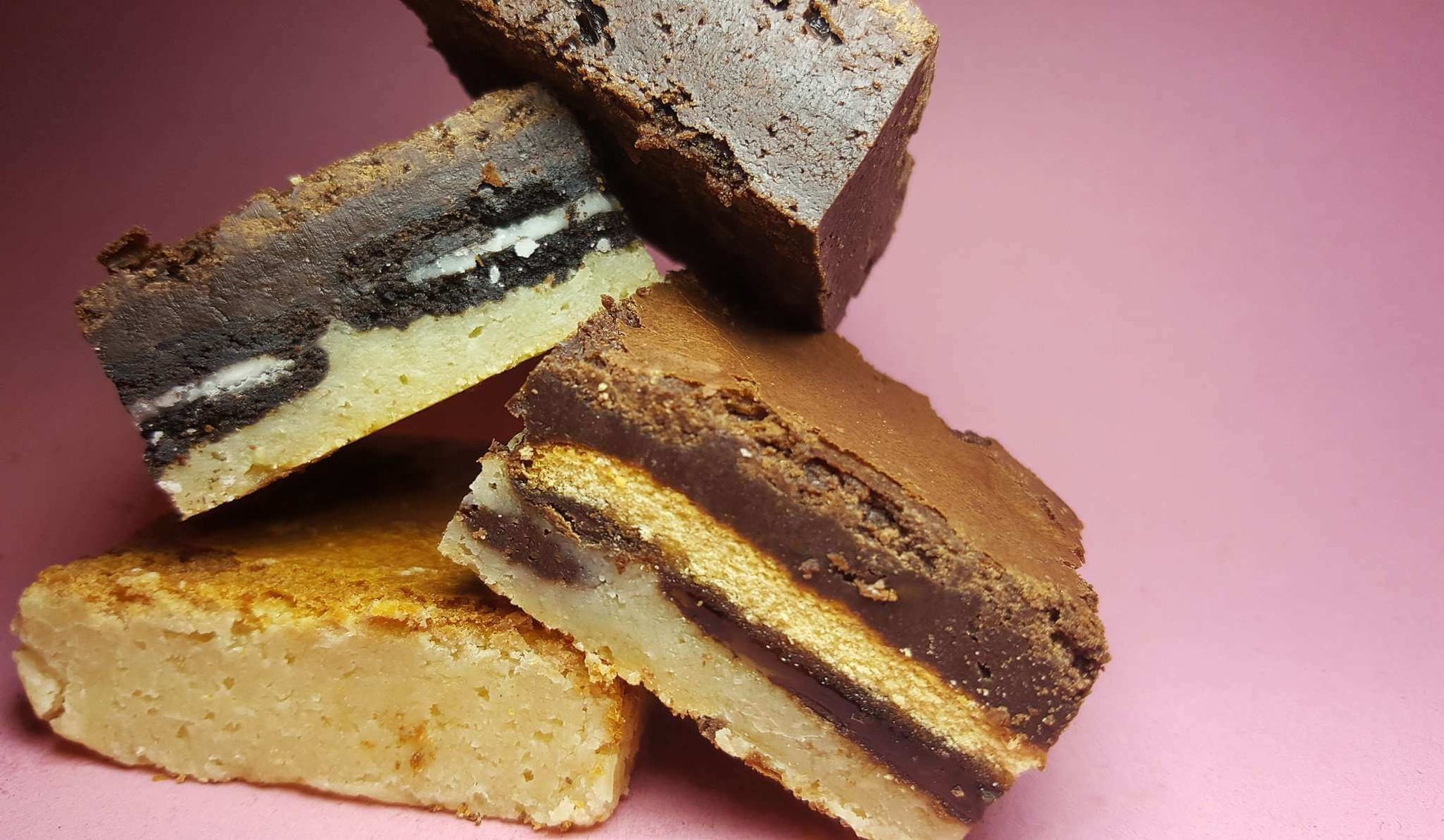 Dark Chocolate Brownies - Mixed Chocolate Brownies - Pre-paid 3 Month Subscription
