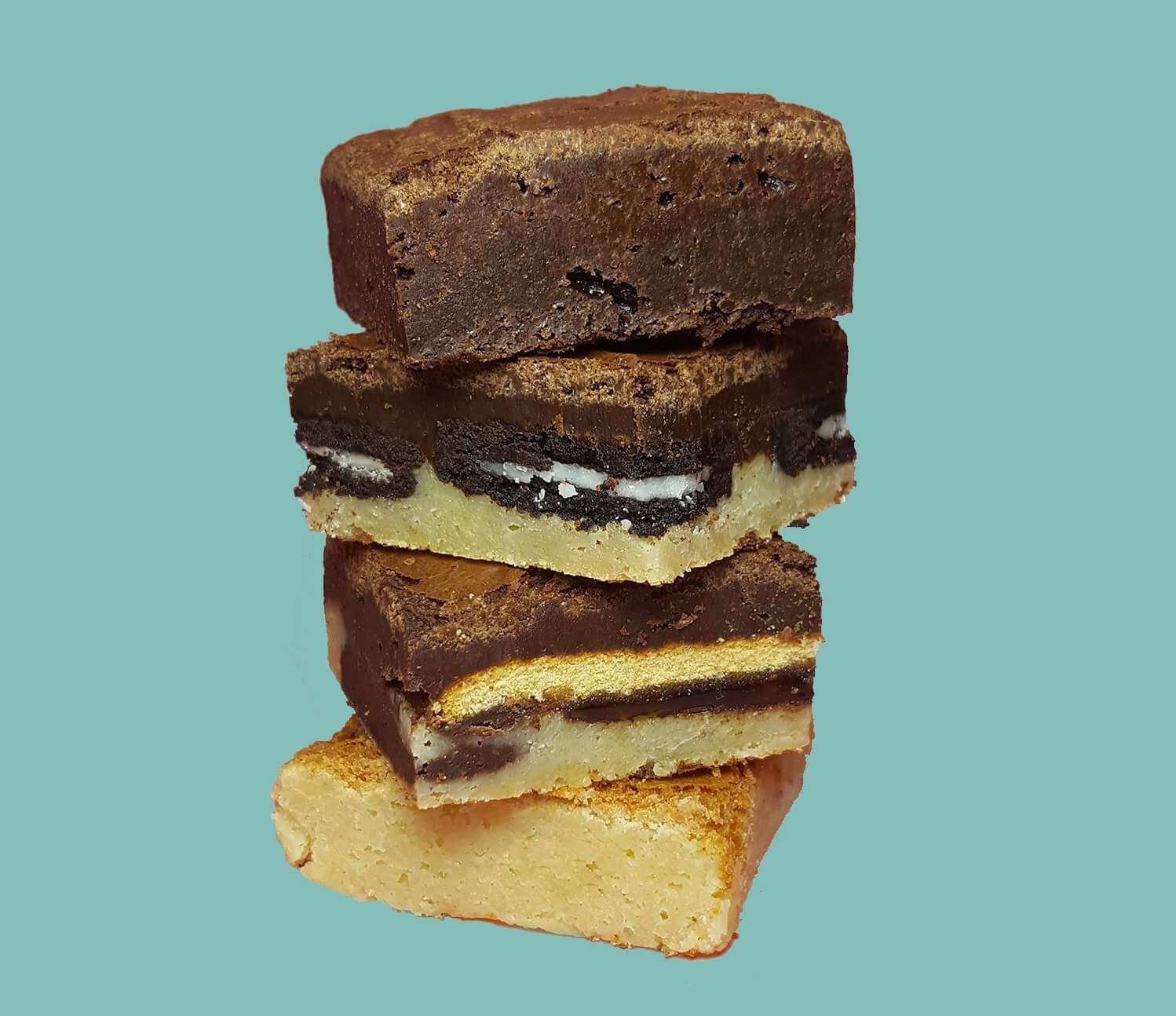 Dark Chocolate Brownies - Mixed Chocolate Brownies - Pre-paid 6 Month Subscription