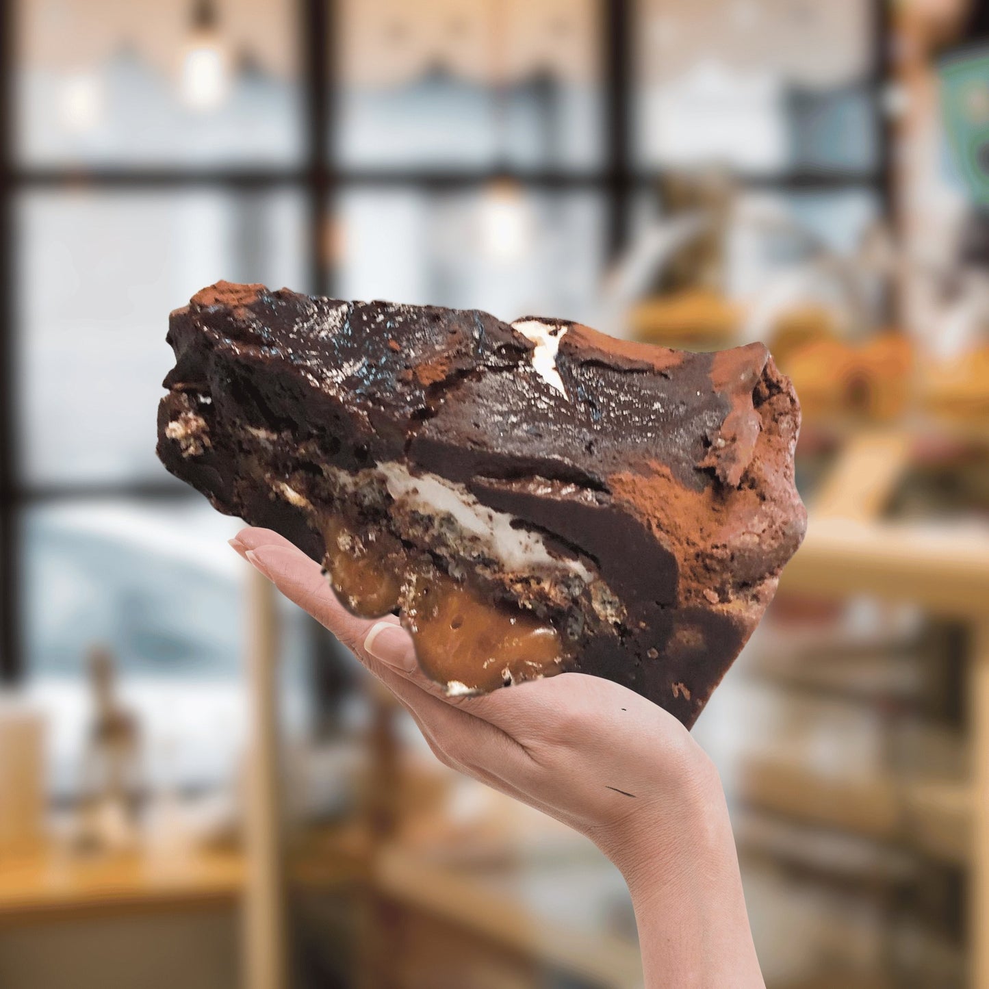 Double Decker Pie - Brownie Heaven