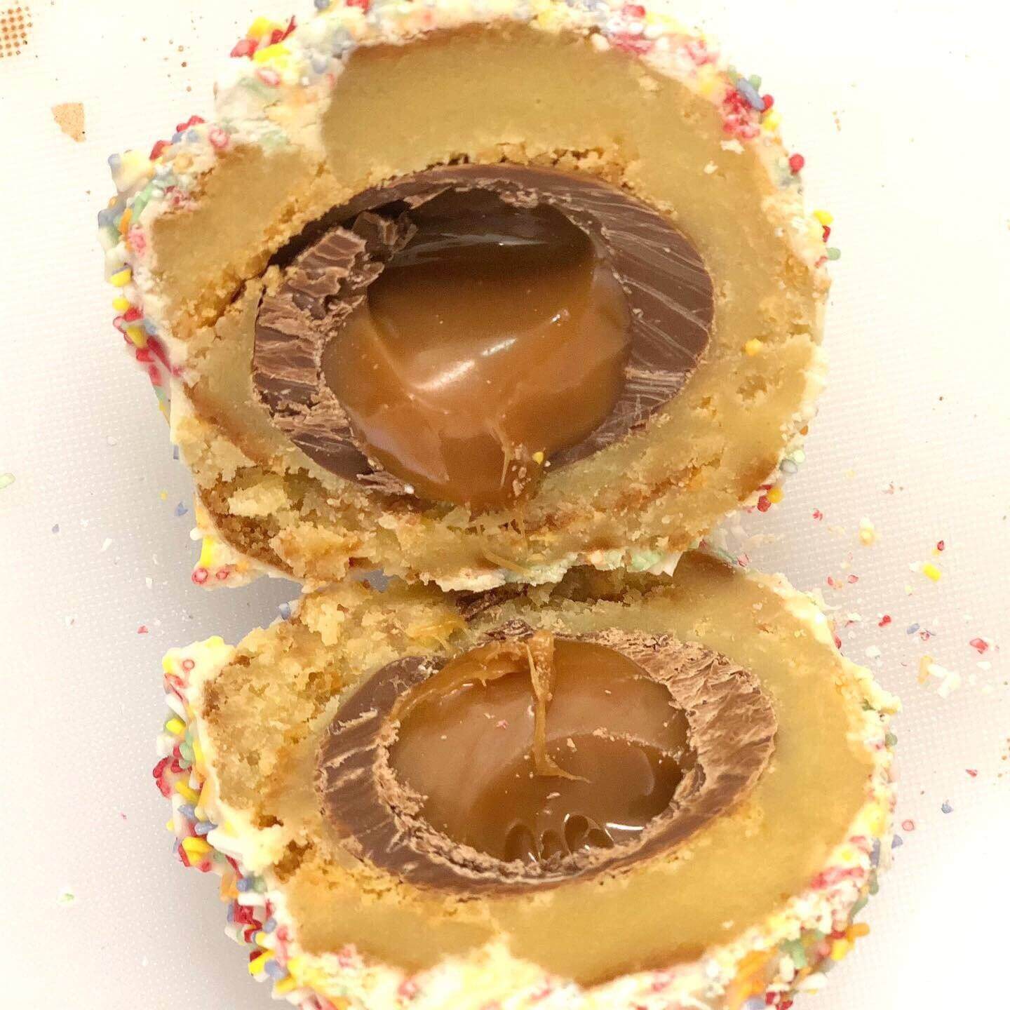 Easter - Funfetti Blondie Scotch Caramel Eggs
