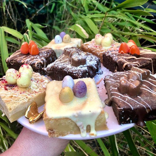 Easter - Mixed Selection Of Easter Brownies