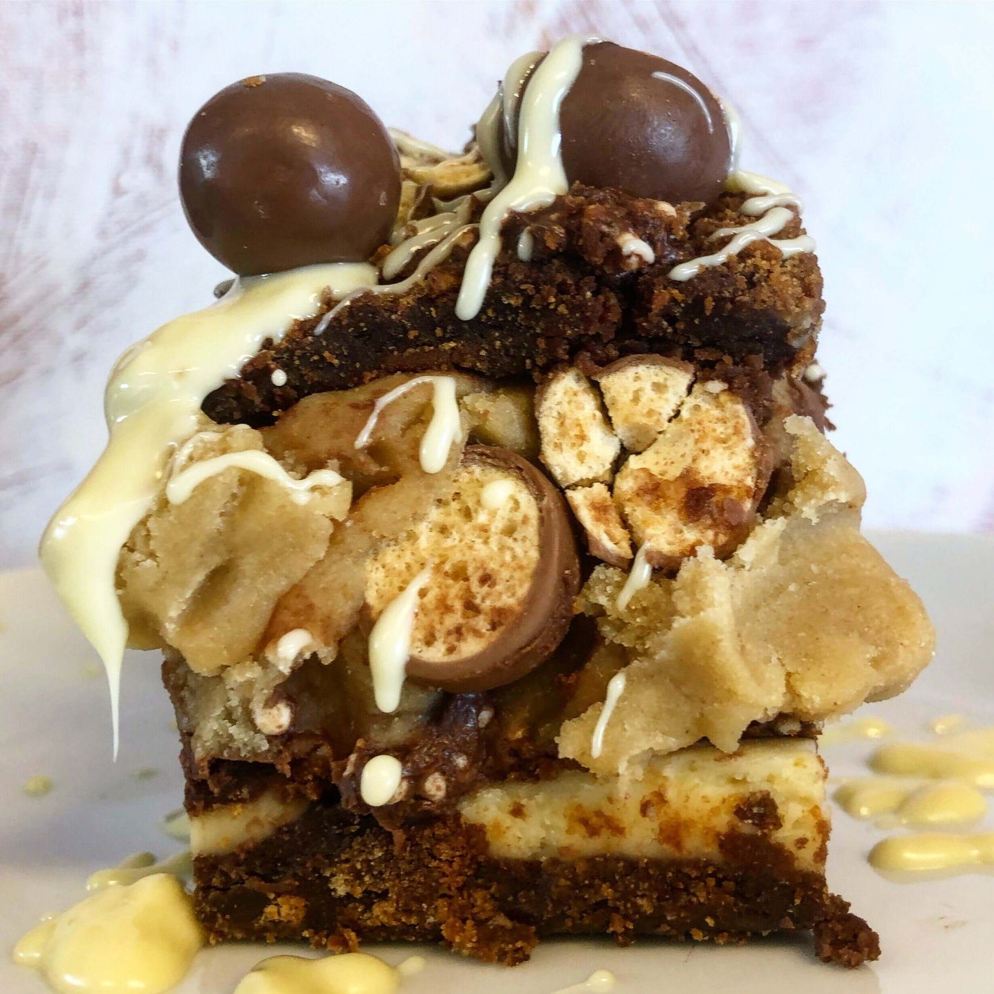 Gift Ideas - Maltesers Cookie Dough Brownies