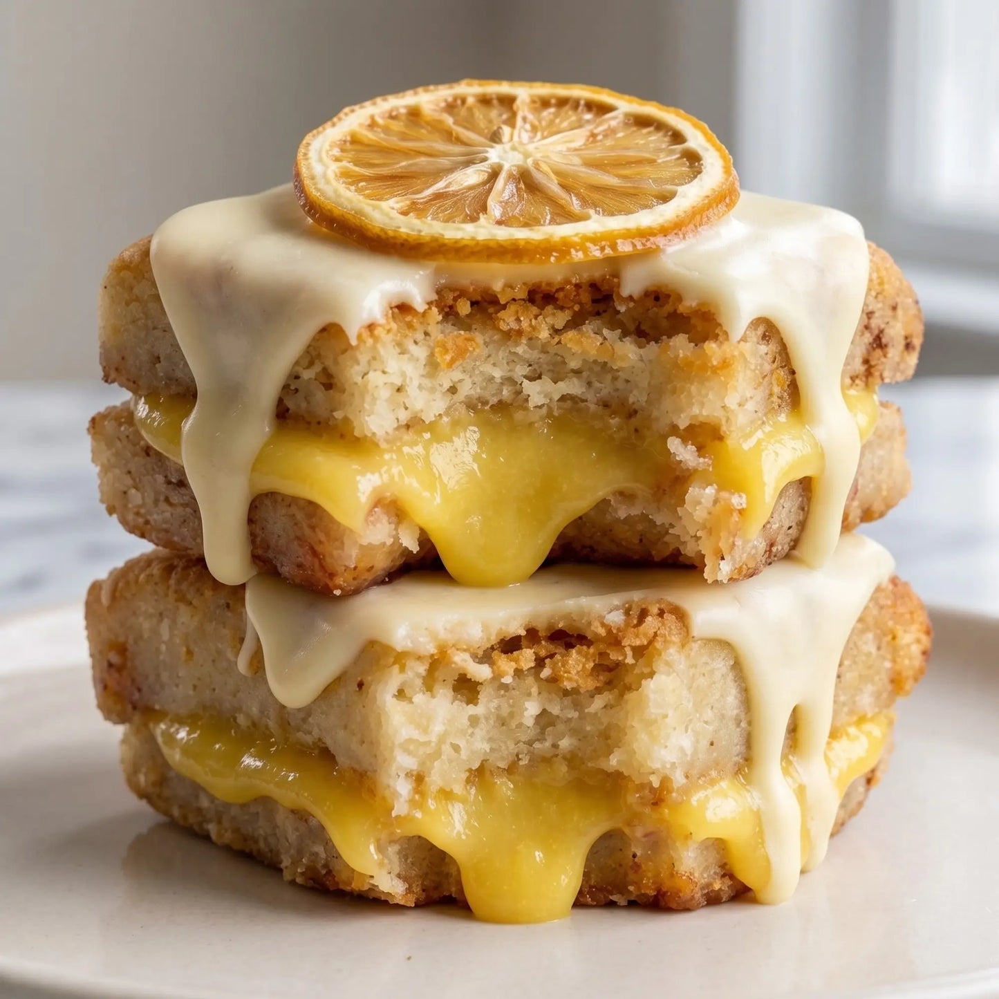 Lemon Curd Bakewell Blondies – A Zesty Twist on a Classic 🍋🍰