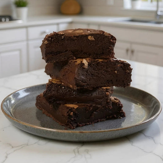 Original Dark Chocolate Brownies – The Kneemelter 🍫 - Brownie Heaven