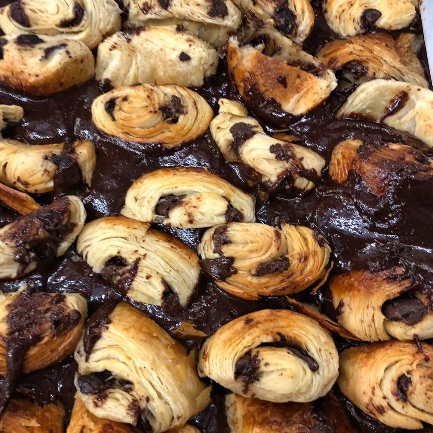 Pain Au Chocolat Brownie