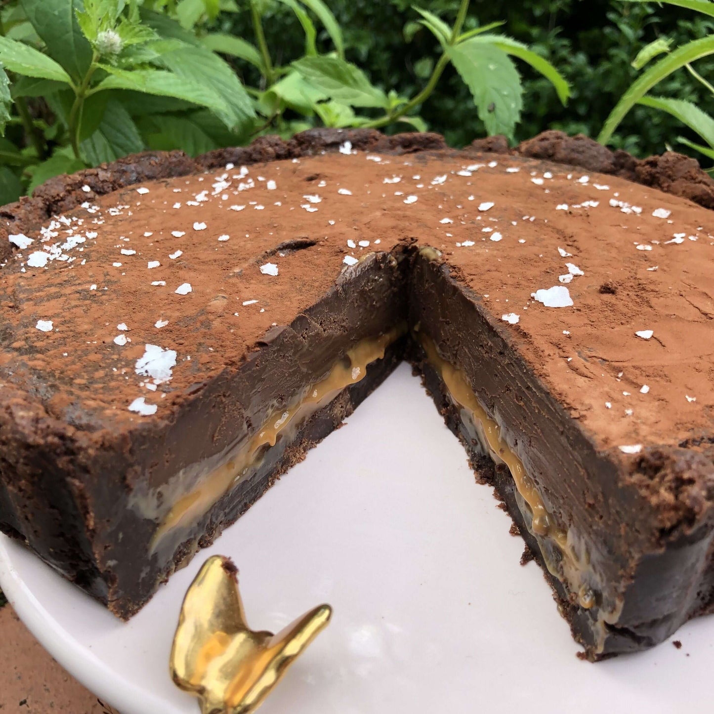 The Brownie Heaven Deep Dish Tart