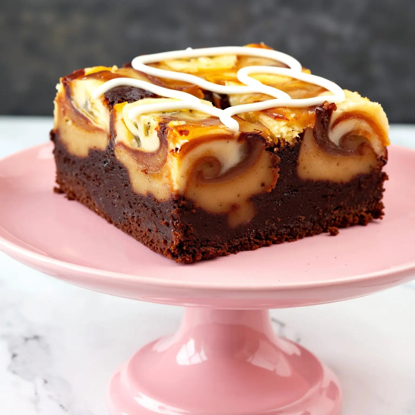 Twice - Baked Banoffee Brownie ๐ - Brownie Heaven