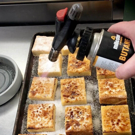 White Belgium Chocolate Blondies - Mixed Crème Brûlée White Chocolate Blondie