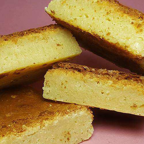 White Belgium Chocolate Blondies - White Chocolate Blondies