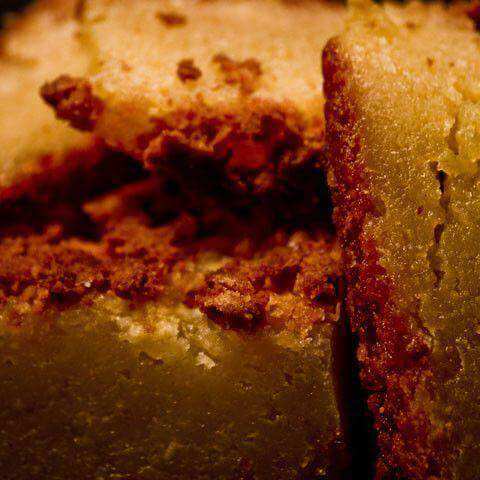 White Belgium Chocolate Blondies - White Chocolate Blondies