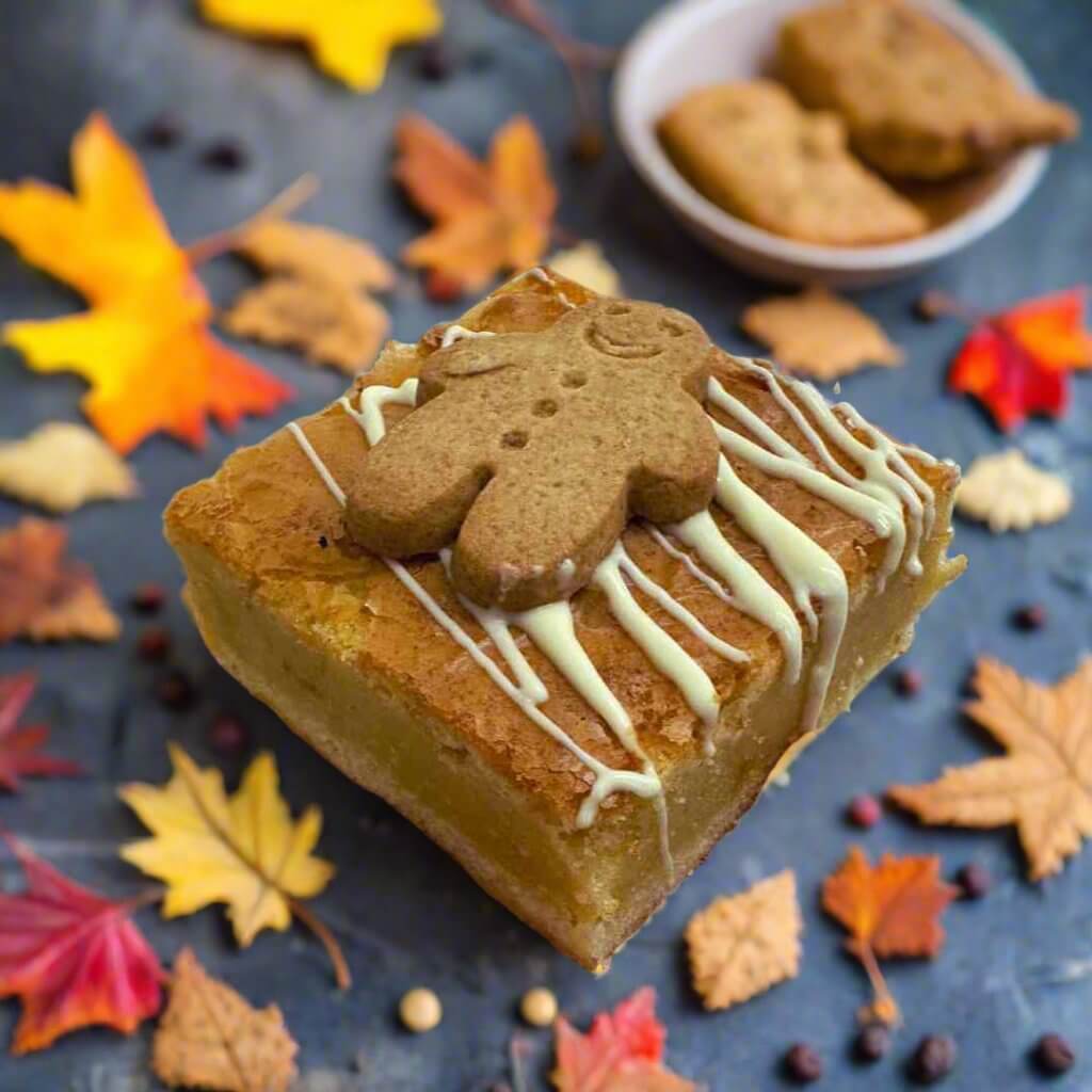 White Chocolate Blondies - Stem Gingerbread Blondie