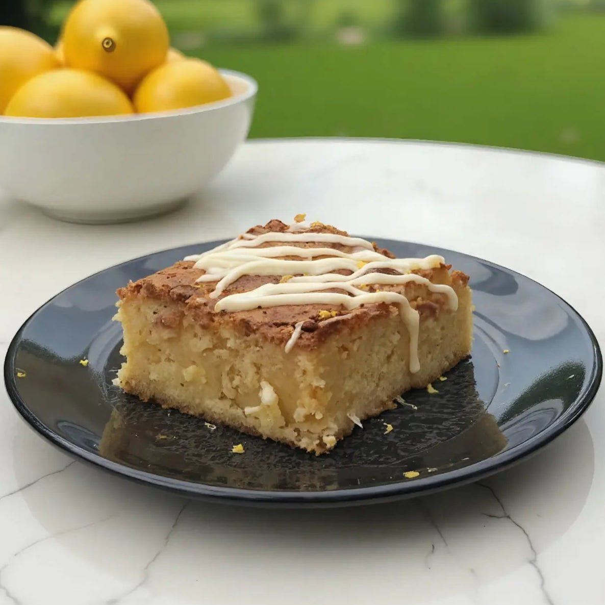 Zesty Lemon Blondies – Sweet, Tangy & Irresistibly Buttery! 🍋 - Brownie Heaven
