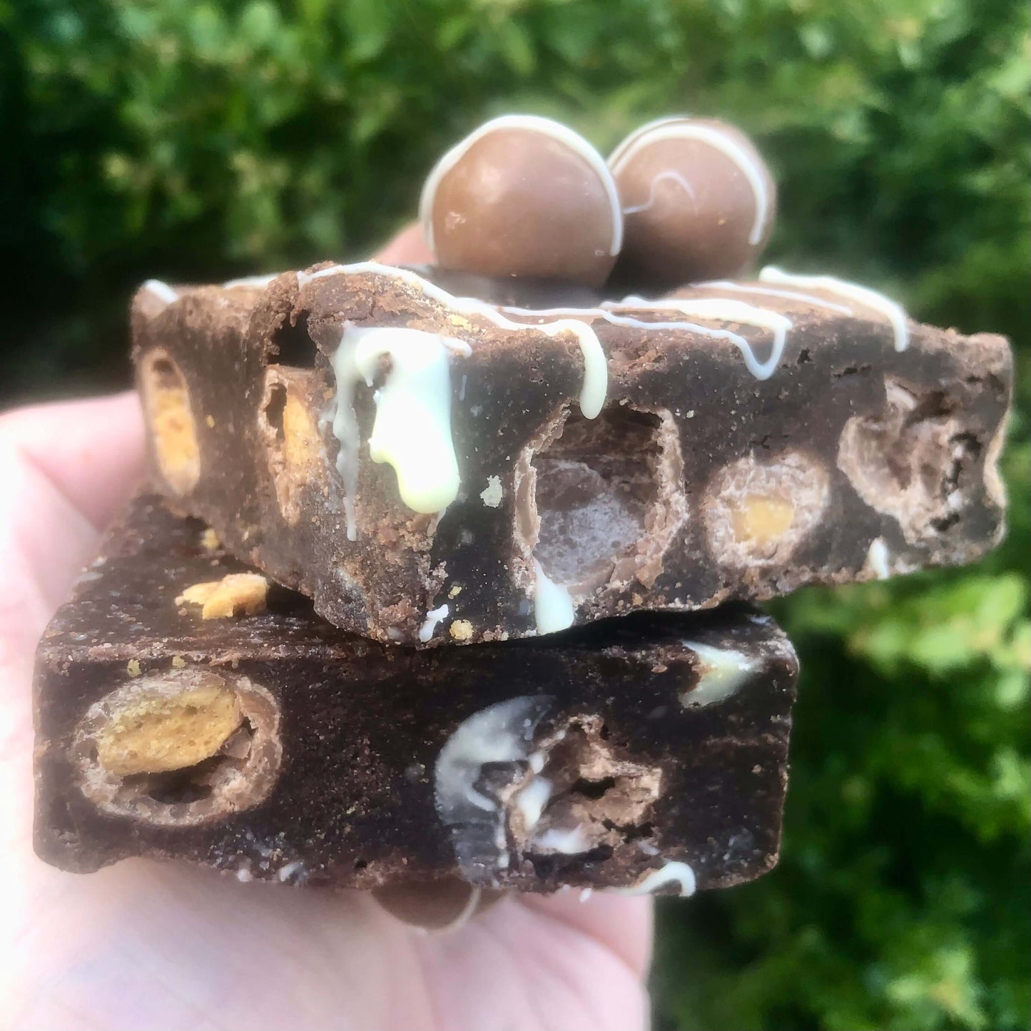 Dark Chocolate Brownies - Malteser Brownie