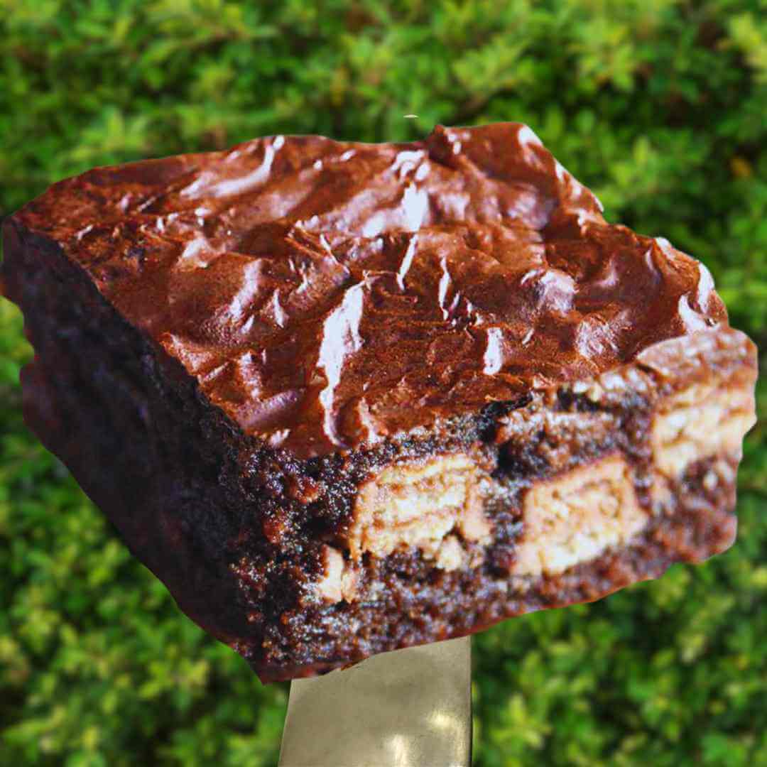 Kit-Kat Brownies - Brownie Heaven