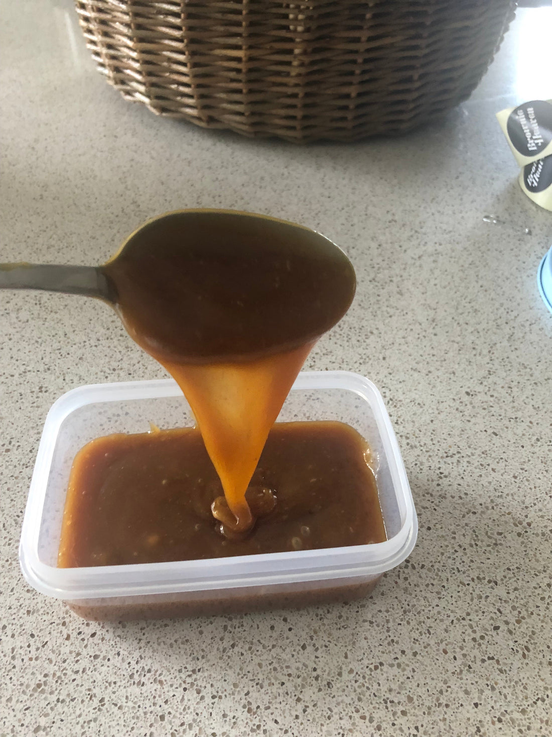 How to make Vegan Caramel Sauce with Miso - Brownie Heaven