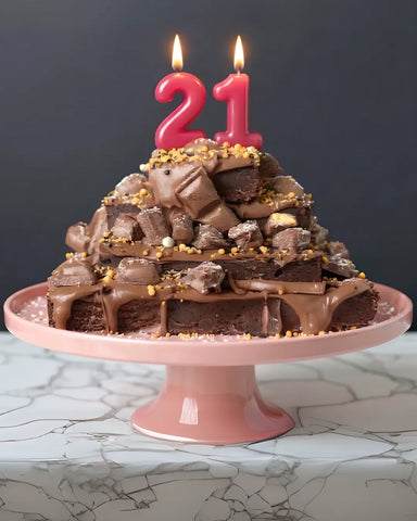 Milestone Birthday Brownies: 18th, 21st, 30th, 40th, 50th Ideas