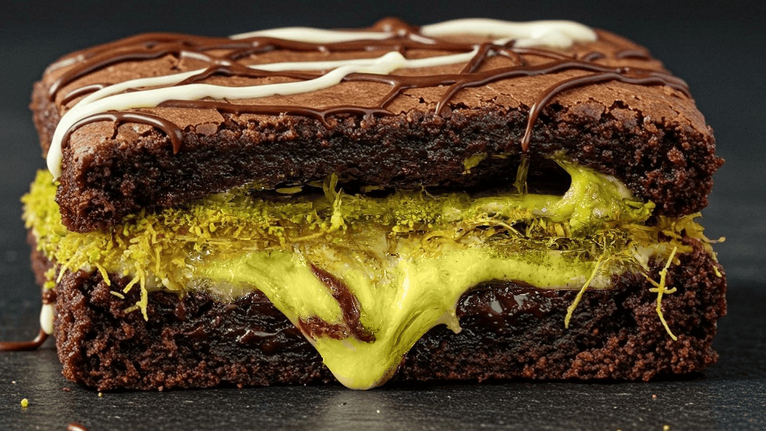 All Things Pistachio - Brownie Heaven