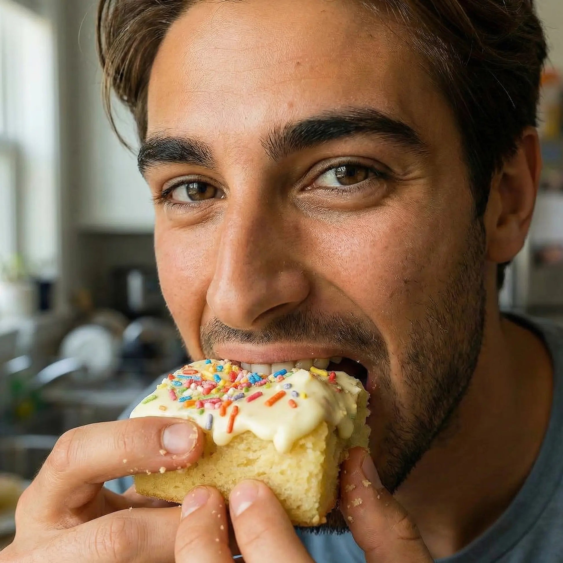 Birthday Cake White Chocolate Blondies - A Sweet Celebration in Every Bite 🎉🍰 - Brownie Heaven