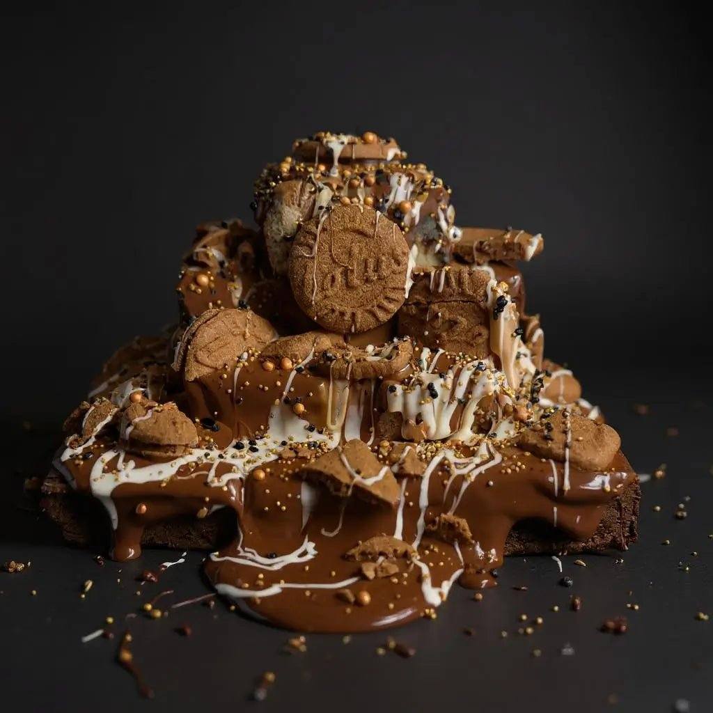 Biscoff Loaded Brownie Mount Stack (16 | 30 or 55 Brownies) - Brownie Heaven