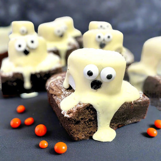 Boo Brownies - Brownie Heaven