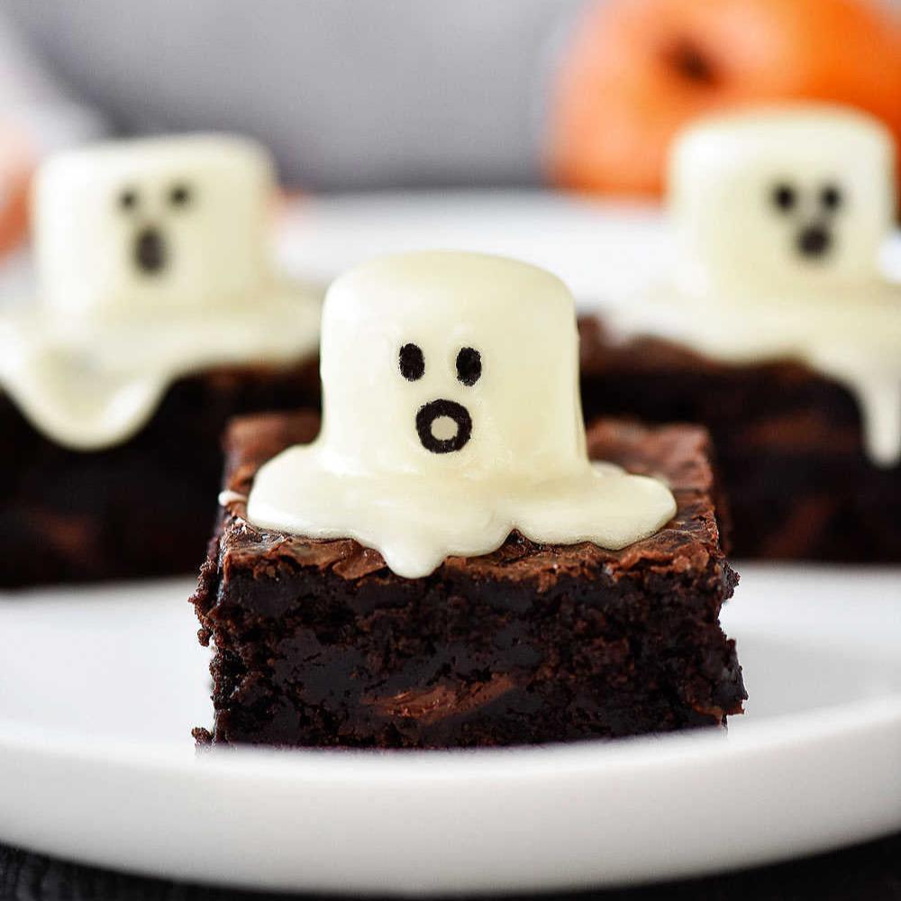 Boo Brownies - Brownie Heaven