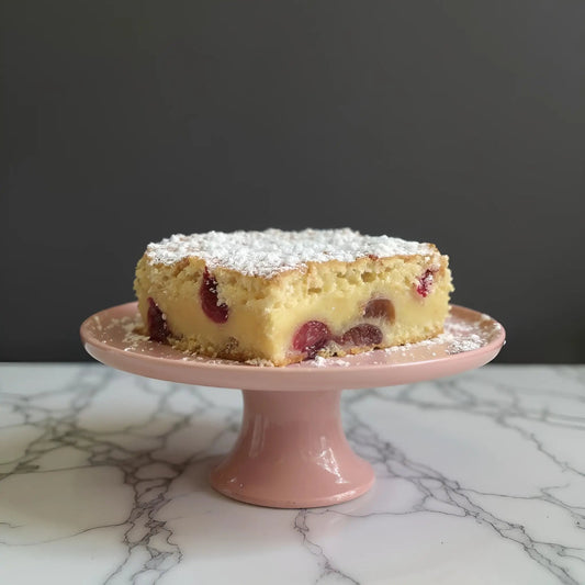 Cherry Cherry Blondies – A Very Cherry Overload 🍒🍒 - Brownie Heaven