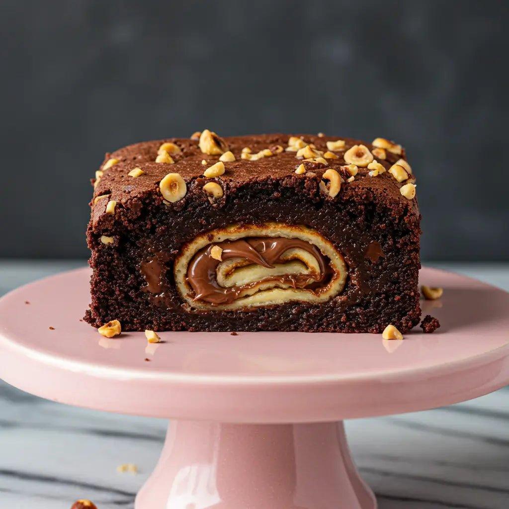 Choc 'n' Roll - Nutella Pancake Brownie - Ltd Edition - Brownie Heaven