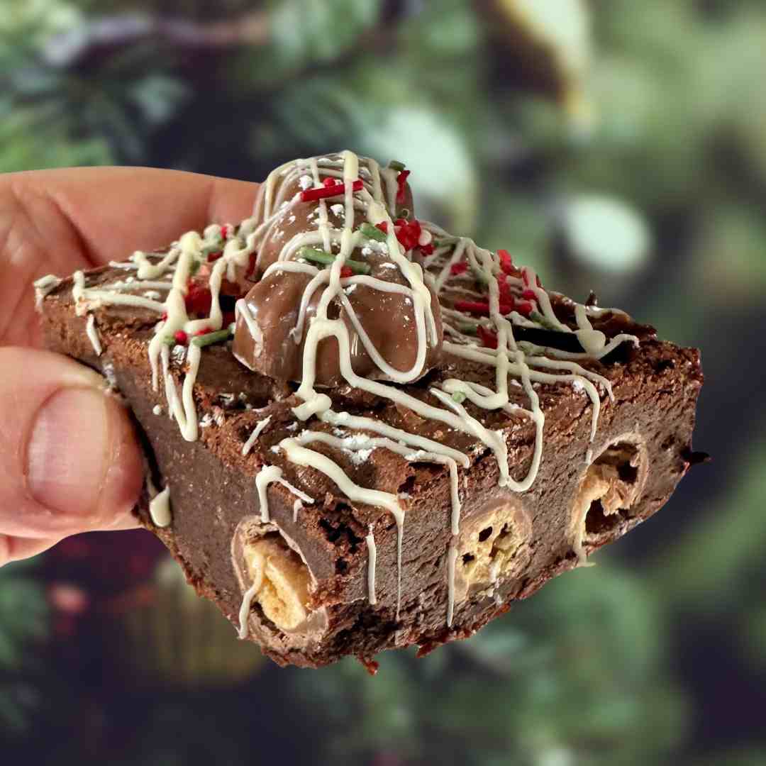Christmas - Mixed Selection Of Christmas Brownies