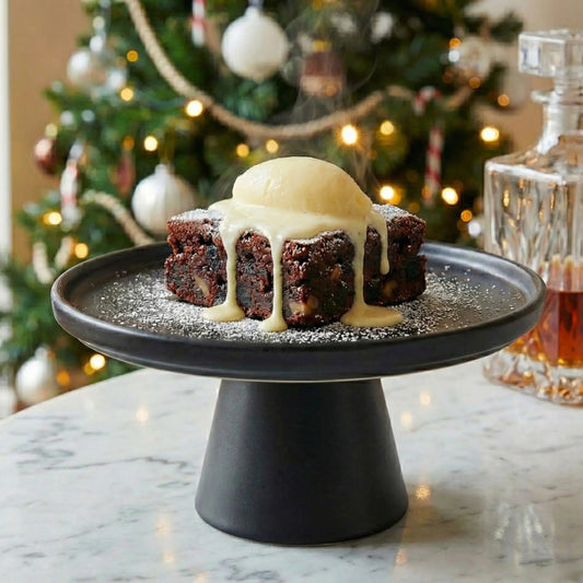 Christmas Pudding Brownie Heaven - Brownie Heaven