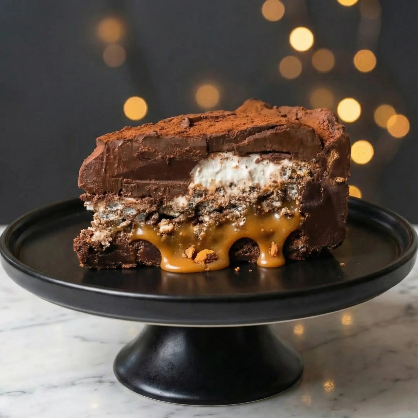 Double Decker Pie by the Slice (Limited Drop) - Brownie Heaven