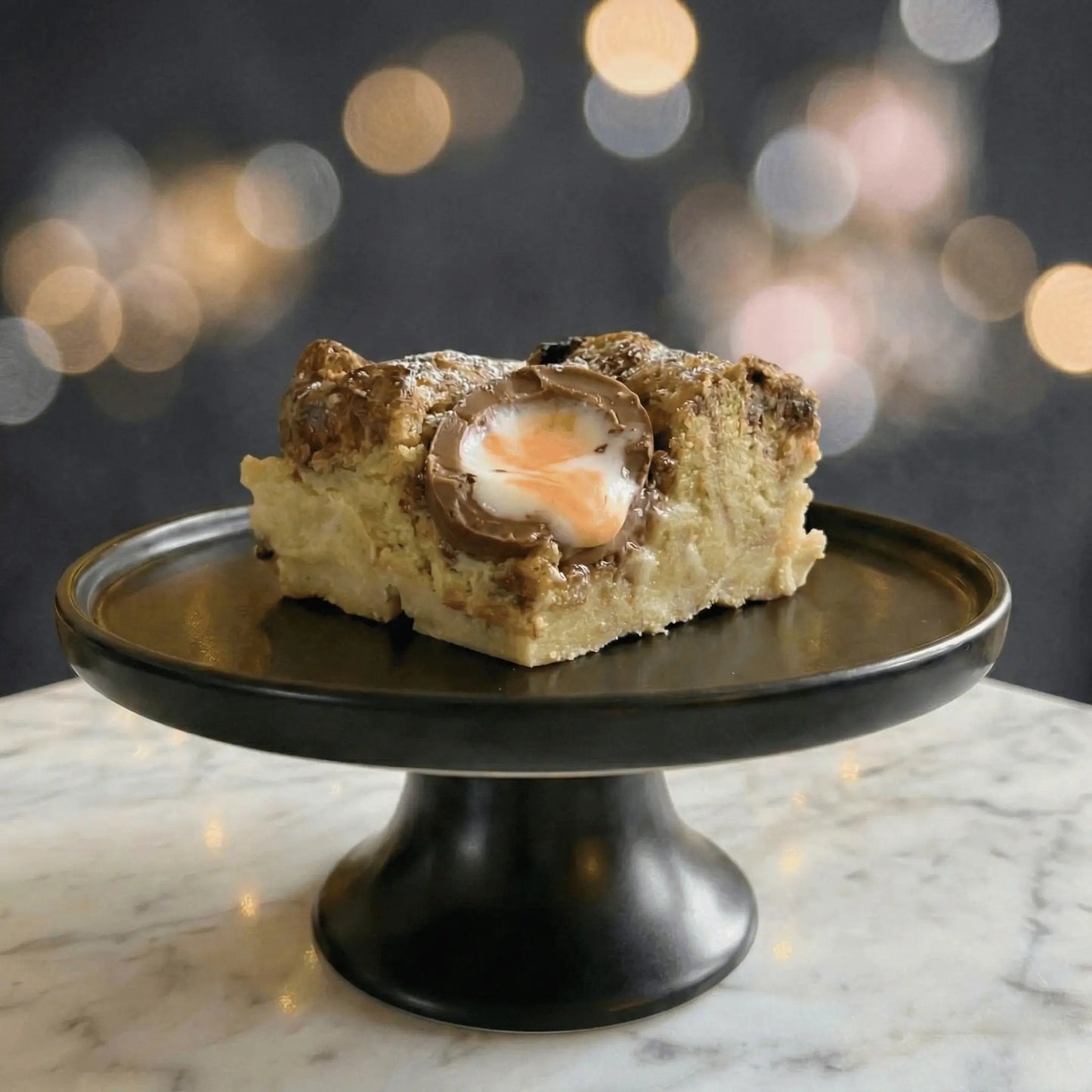 Eggs on Toast Blondie - Brownie Heaven