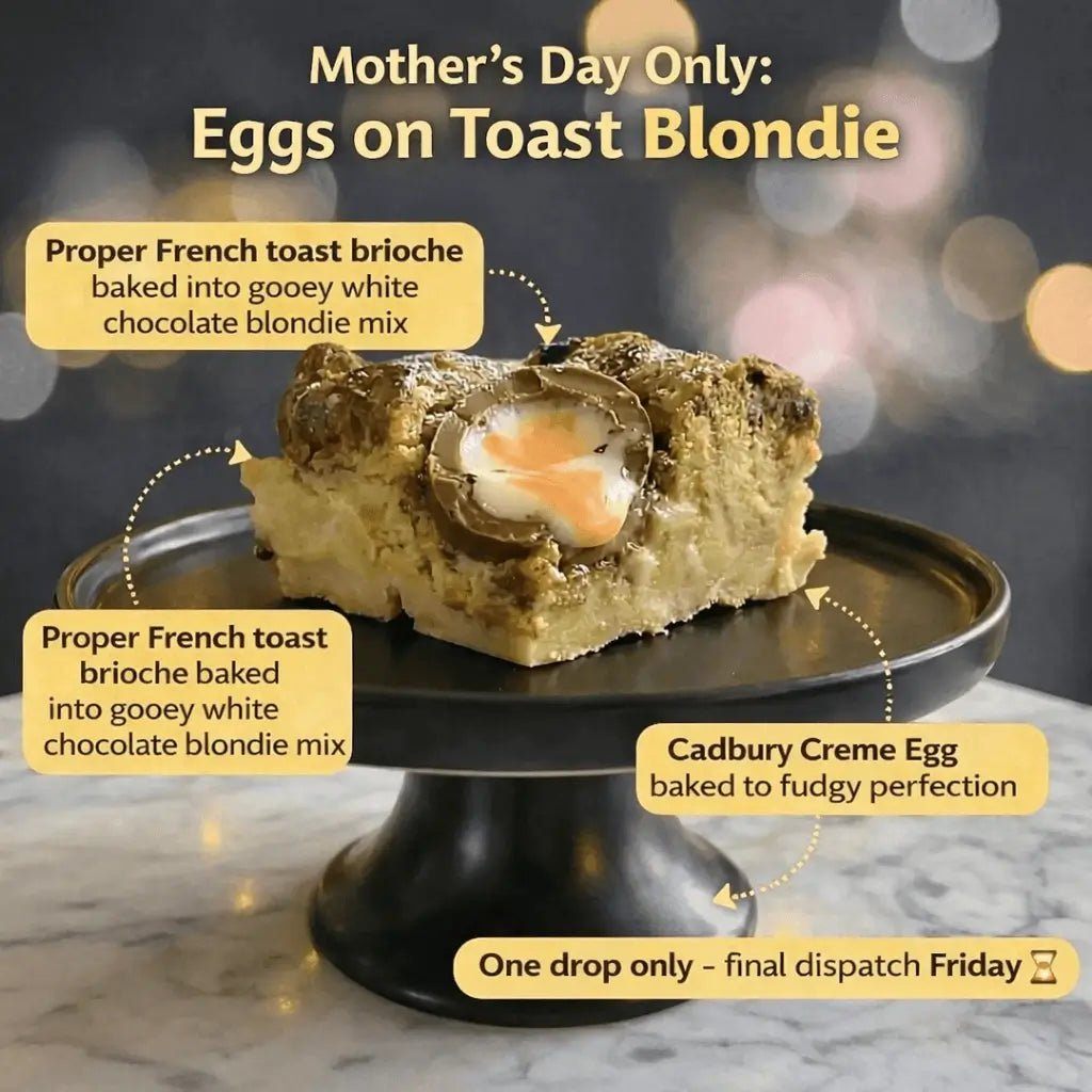 Eggs on Toast Blondie - Brownie Heaven