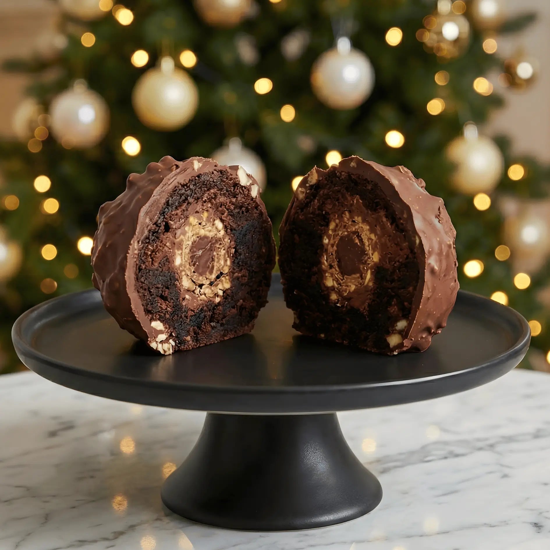 Ferrero Rocher Brownie Bomb – A Nutella - Lovers Dream! 💭🌰 - Brownie Heaven