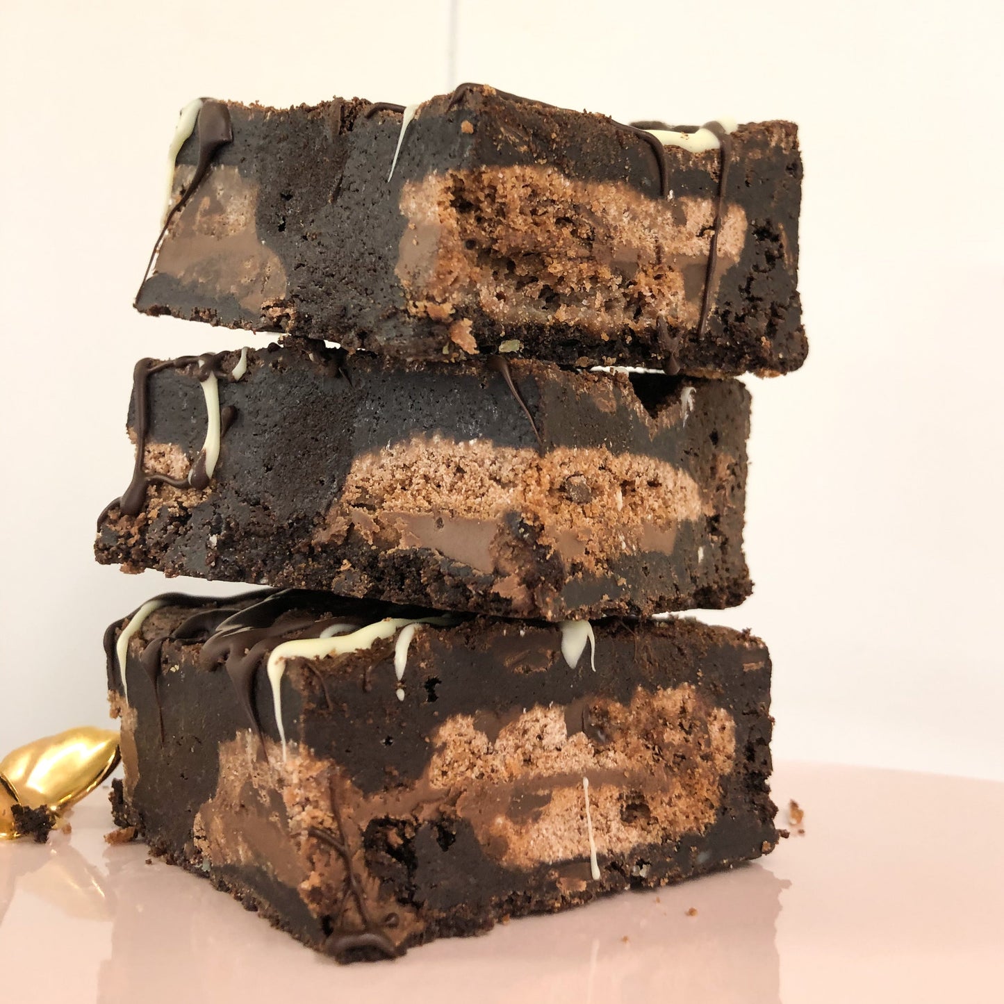 Gift Ideas - Double Choc Chip Cookie & Nutella Sandwich Brownie