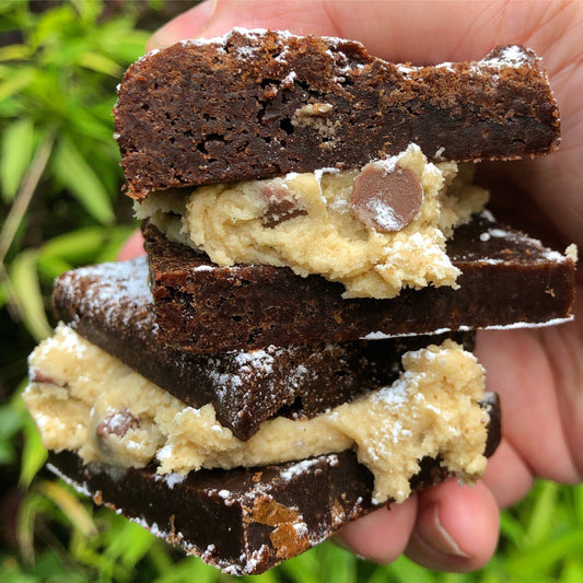 Gift Ideas - Milk Chocolate Chip Cookie Dough Brownies