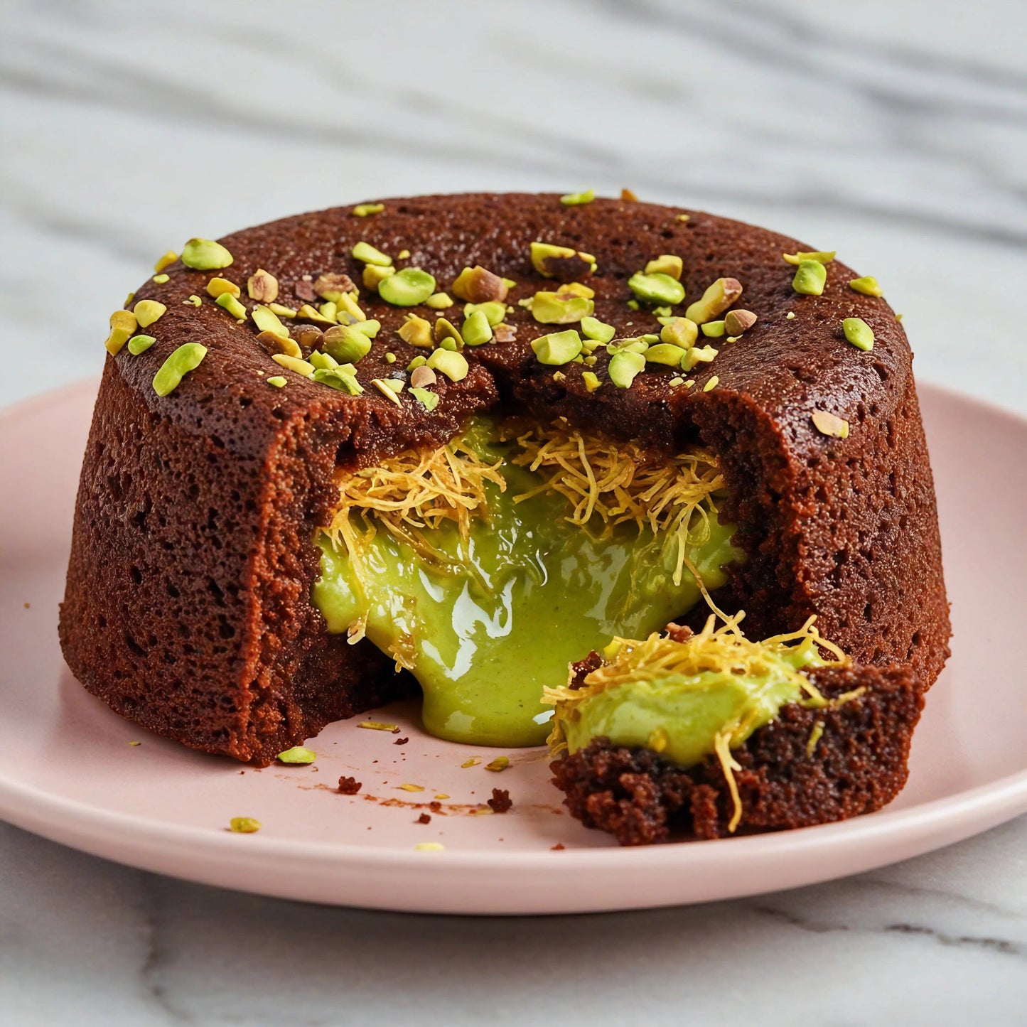 Knafeh (Kunafa) Brownie Fondant Pie - Limited Cake Drop - Brownie Heaven