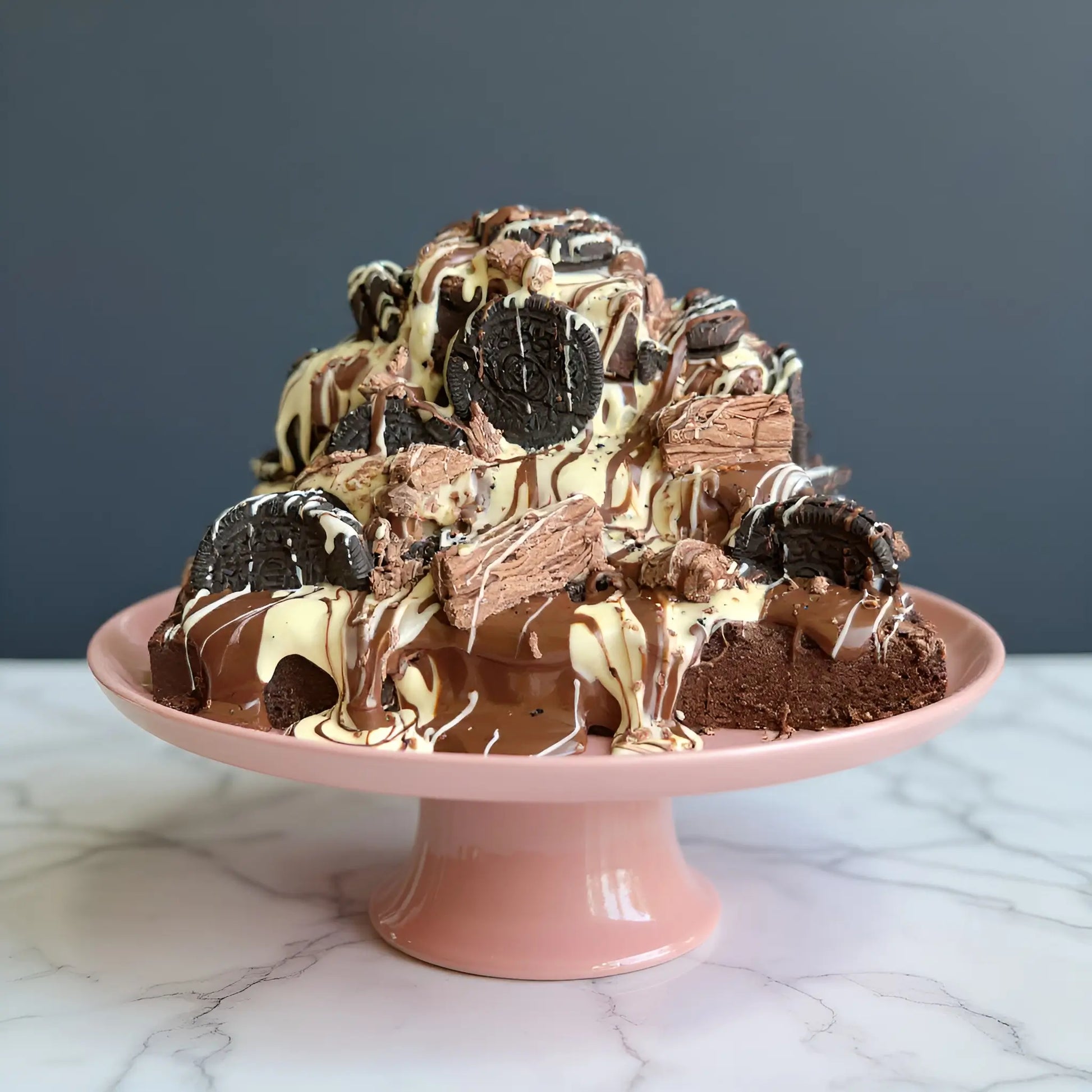 Oreo & Nutella Loaded Brownie Mount Stack 🆕 - Brownie Heaven