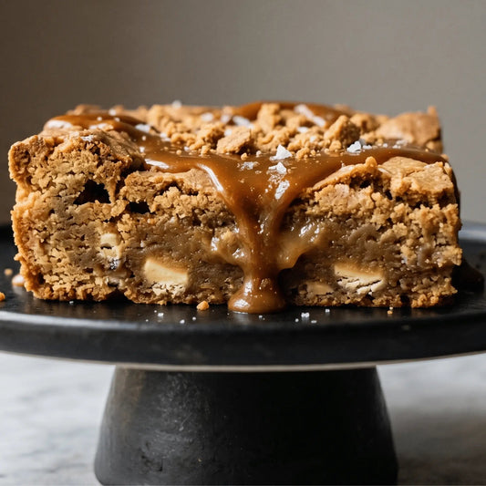 Malted Miso White Chocolate Blondie - Brownie Heaven