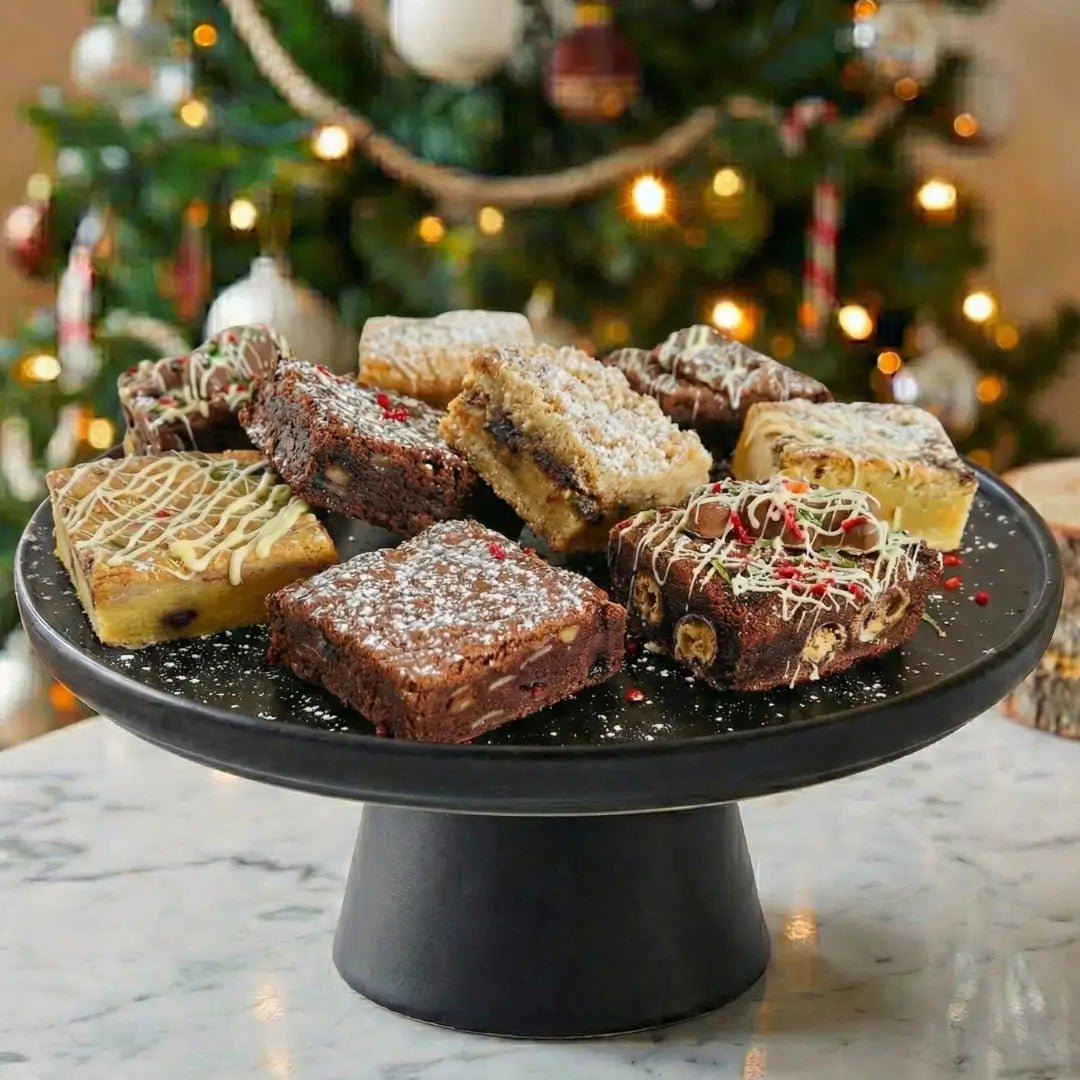 Mixed Selection of Christmas Brownies - Brownie Heaven