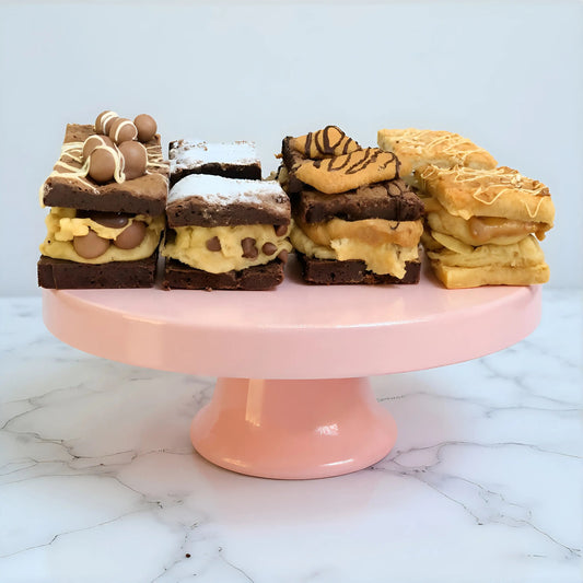 Mixed Selection of Cookie Dough Brownies - Overstuffed Gooey Delights 🍫🍪 - Brownie Heaven