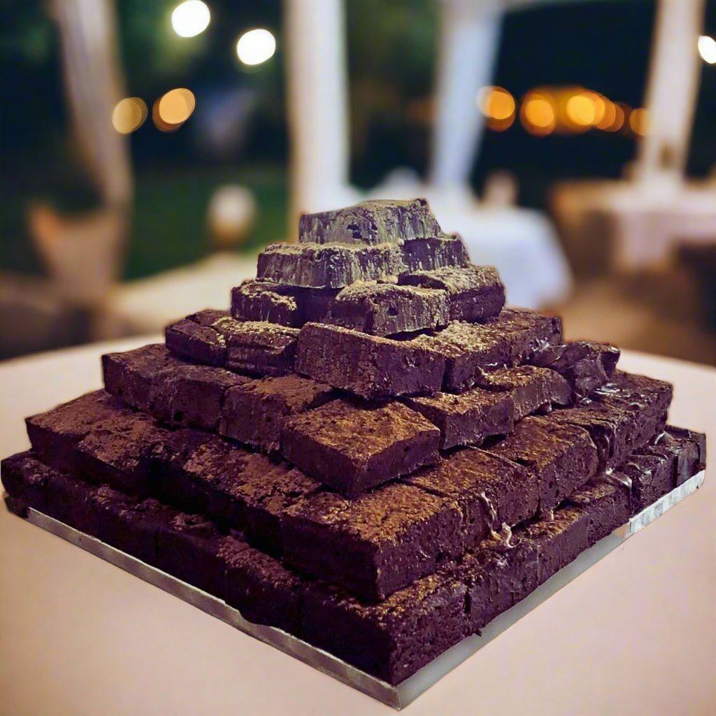 Mount Everest Cake (93 Brownies) - Brownie Heaven